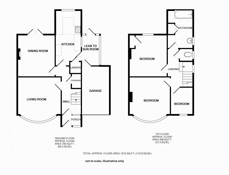 Floorplan of Greencourt Drive, North Bersted, Bognor Regis, West Sussex, PO21 5EX