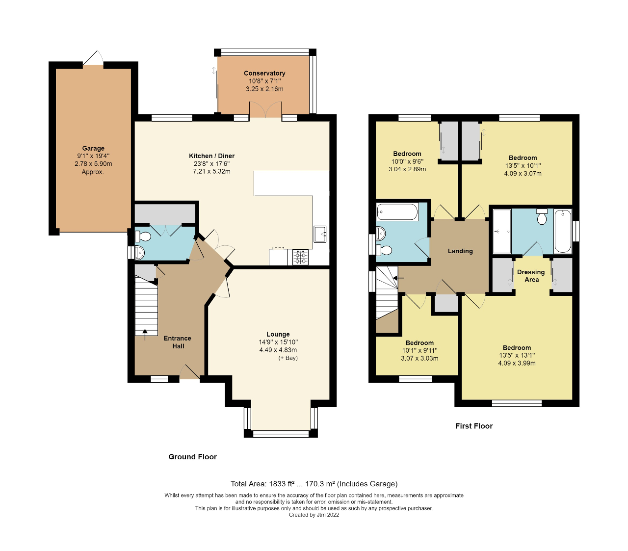 4 Bedroom Detached House For Sale in Waterside Way, Bersted Park