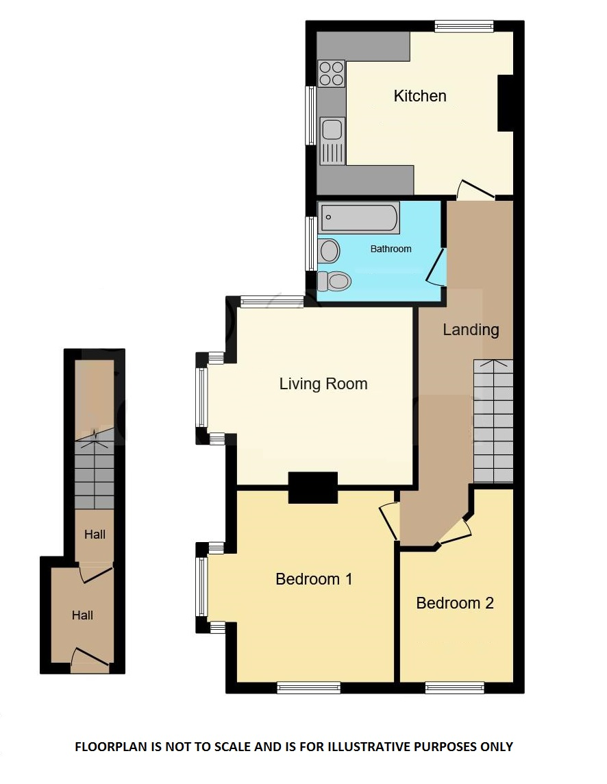 Floorplan of Gordon Avenue, Bognor Regis, West Sussex, PO22 9LX
