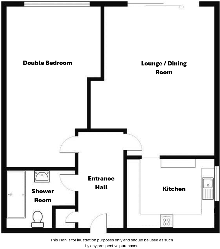Floorplan of Grange Court, 43 Elmer Road, Middleton-on-Sea, Bognor Regis, PO22 6ER