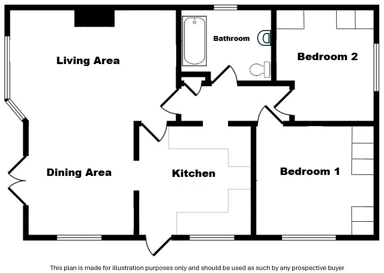 Floorplan of Longacre Park, Maypole Lane, Yapton, West Sussex, BN18 0DR