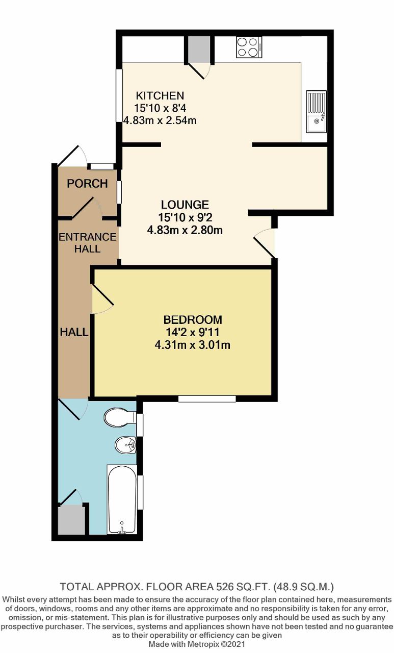 1 Bedroom Flat For Sale in Newtown Avenue, North Bersted, Bognor Regis, West Sussex, PO21 5HQ